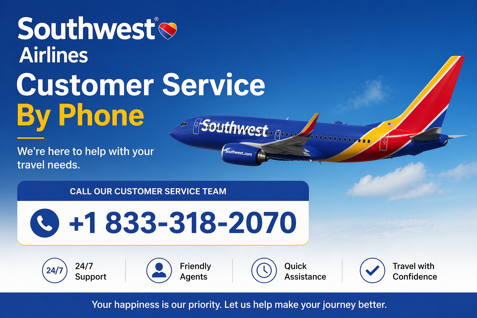 Southwest Airlines® { Toll Free }Customer Service Complete Guide